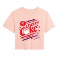 thumbnail image 1 of Coca-Cola - Cherry Very Cherry - Juniors Cropped Graphic T-Shirt, 1 of 3