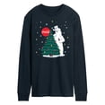 thumbnail image 1 of Coca-Cola - Christmas Tree  - Men's Long Sleeve T-Shirt, 1 of 5