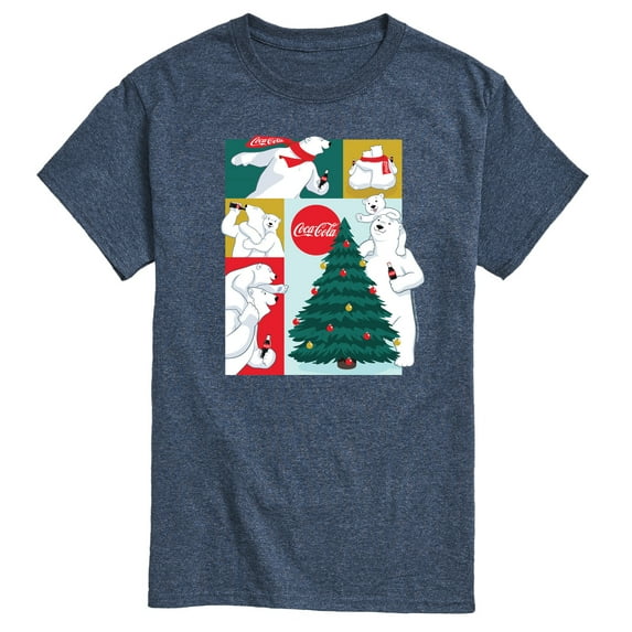 Coca-Cola - Coca Cola Bears Grid - Men's Short Sleeve Graphic T-shirt