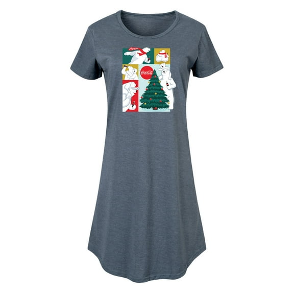 Coca-Cola - Christmas Tree Polar Bears - Women's Any Way Dress