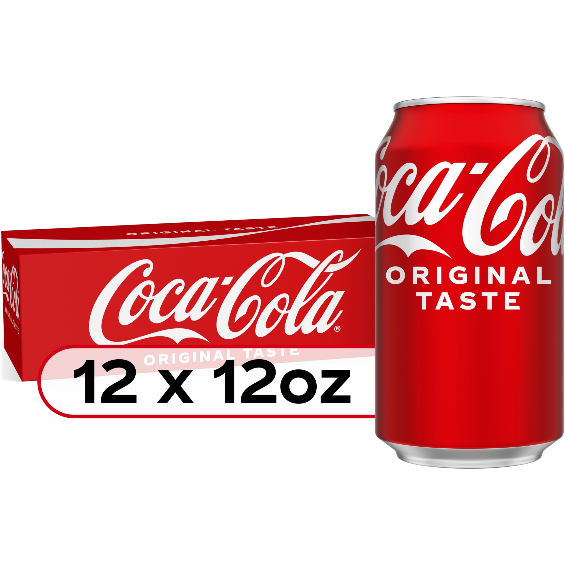 Coca-Cola Classic Coke Soft Drink, 12 fl oz Cans, 