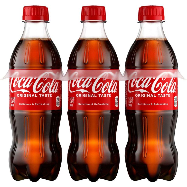 Coca-Cola Classic Coke 16.9 oz Bottles - 6 pk - Walmart.com