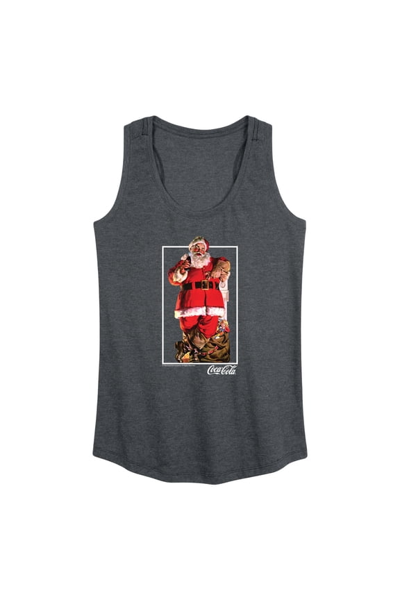 - Classic Santa Box - Women's Racerback Graphic Tank