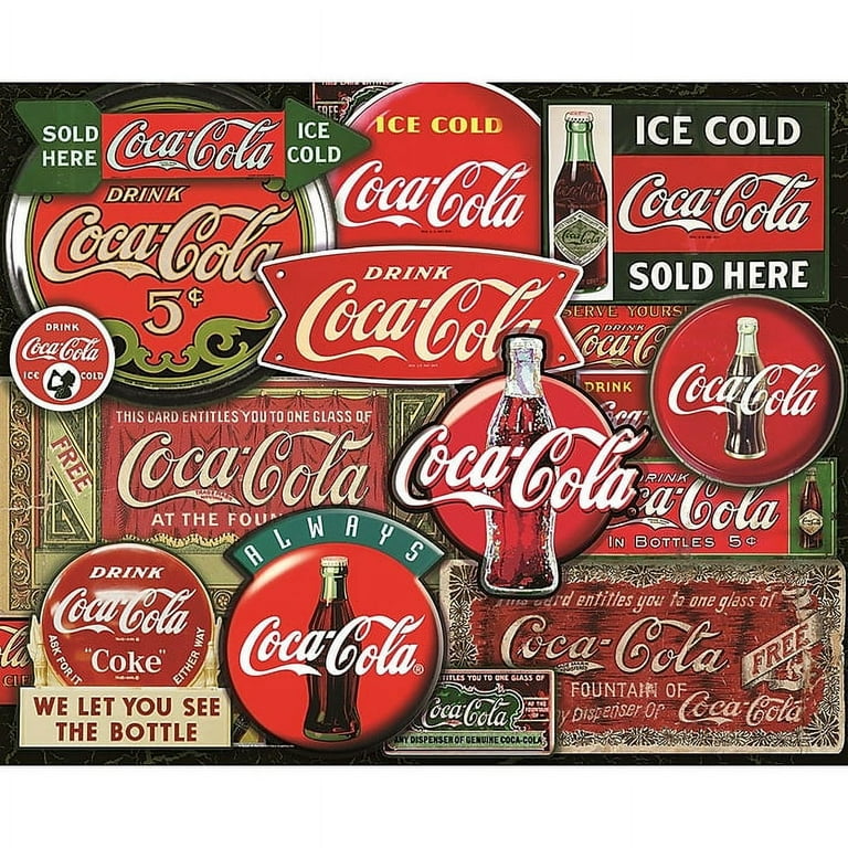 Coca Cola Classic Signs 1000 Piece Jigsaw Puzzle