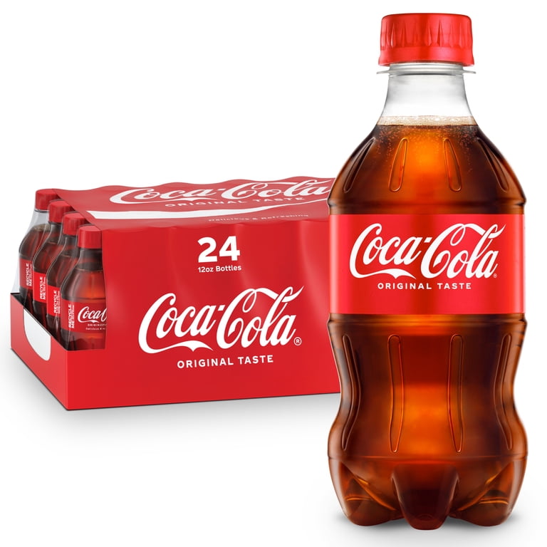 Coca-Cola クラシックガラスボトル 24本セット　ビンテージミニチュア Coca-Cola, Soda, 12 fl oz Bottles, 24 pack, Original Taste