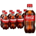 thumbnail image 1 of Coca-Cola Soda Pop, 12 Fl Oz, 8 Pack Bottles, Quantity of 3, 1 of 6