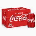 thumbnail image 1 of Coca-Cola Classic Soda Pop, 12 fl oz Cans, 24 Pack, 1 of 1