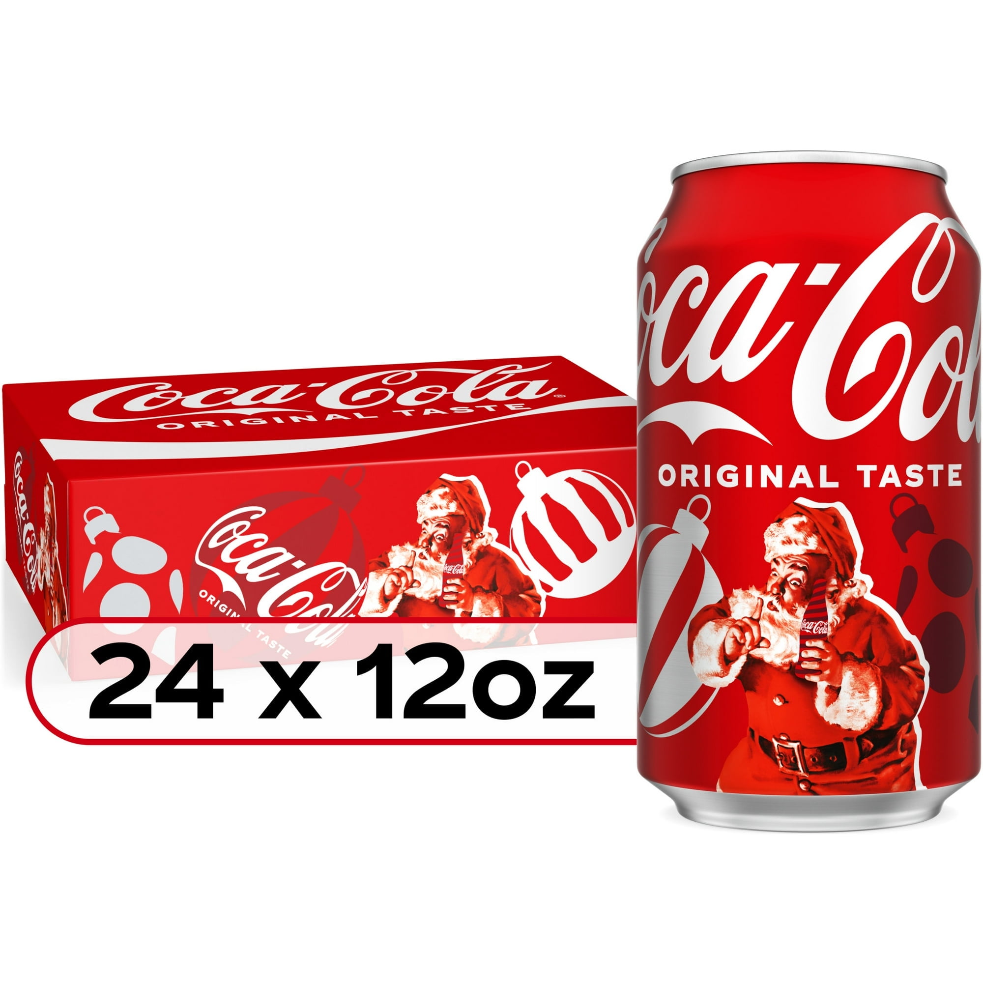 Coca-Cola Classic Soda Pop, 12 fl oz Cans, 24 Pack