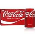 thumbnail image 1 of Coca-Cola Soda Pop Cans, 12 fl oz, 24 Pack, 1 of 15