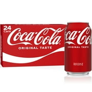 Coca-Cola Classic Soda Pop, 12 fl oz Cans, 24 Pack