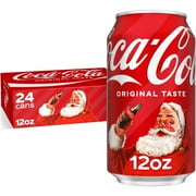 Coca-Cola Classic Soda Pop, 12 fl oz Cans, 24 Pack