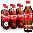 thumbnail image 1 of Coca-Cola Soda Pop Bottles, 16.9 fl oz, 6 pack, 1 of 16
