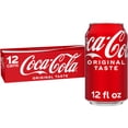 thumbnail image 1 of Coca-Cola Soda Pop Fridge Pack Cans, 12 fl oz, 12 Pack, 1 of 19
