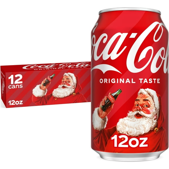 Coca-Cola Classic Soda Pop Fridge Pack, 12 fl oz Cans, 12 Pack