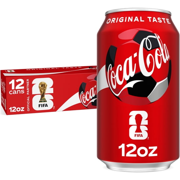 Coca-Cola Soda Pop Fridge Pack Cans, 12 fl oz, 12 pack
