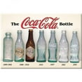 thumbnail image 1 of Coca-Cola Bottle History 1899 - 1991 Soft Touch Magnet, 1 of 1