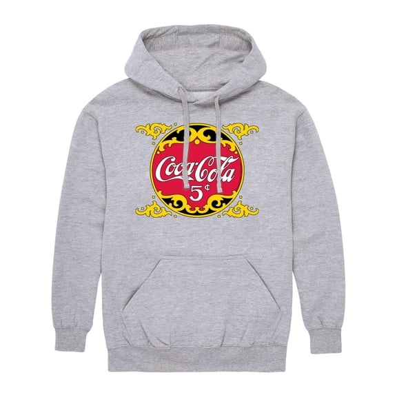 Coca-Cola - Coca Cola Heritage Logo - Men's Fleece Hoodie Sweatshirt