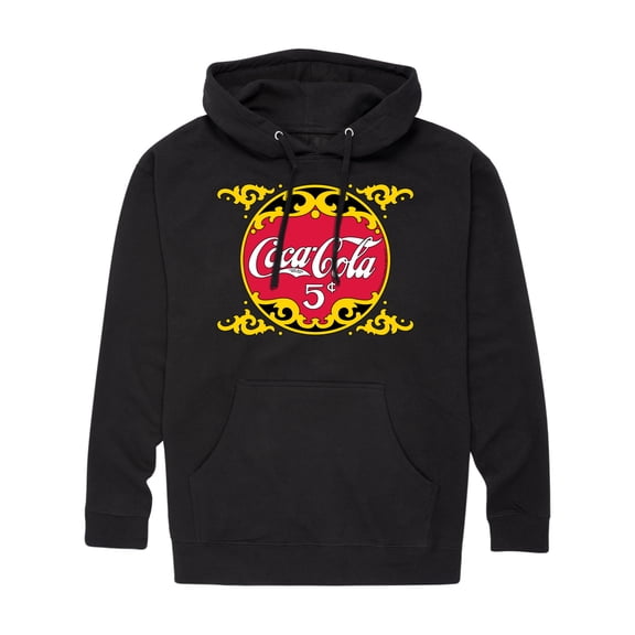 Coca-Cola - Coca Cola Heritage Logo - Men's Fleece Hoodie Sweatshirt