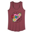 thumbnail image 1 of Coca-Cola - Coke Adds Life Heart Flower - Women's Racerback Tank, 1 of 5