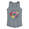 thumbnail image 1 of Coca-Cola - Coke Adds Life Heart Flower - Women's Racerback Tank, 1 of 5