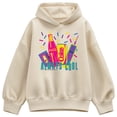 thumbnail image 1 of Coca-Cola - Coke Always Cool Oversized Fleece Hoodie Sweatshirt, 1 of 3