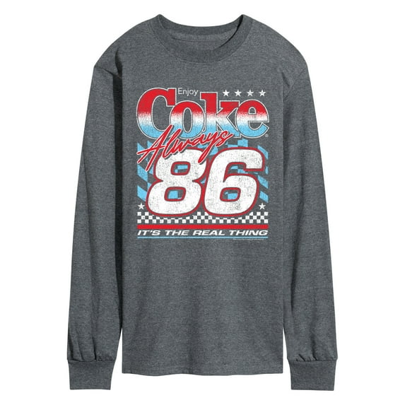 Coca-Cola - Coke American Racing - Men's Long Sleeve Graphic T-Shirt