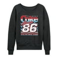 thumbnail image 1 of Coca-Cola - Coke American Racing - Women's French Terry Pullover Sweatshirt, 1 of 4