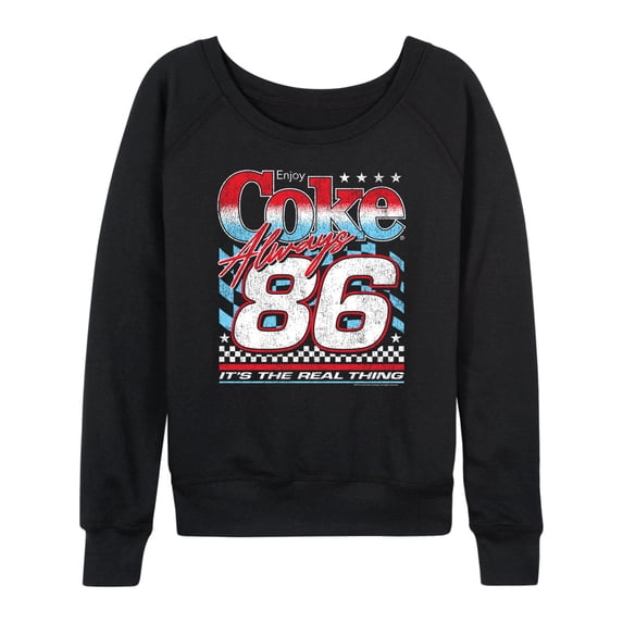 Coca-Cola - Coke American Racing - Women's French Terry Pullover Sweatshirt