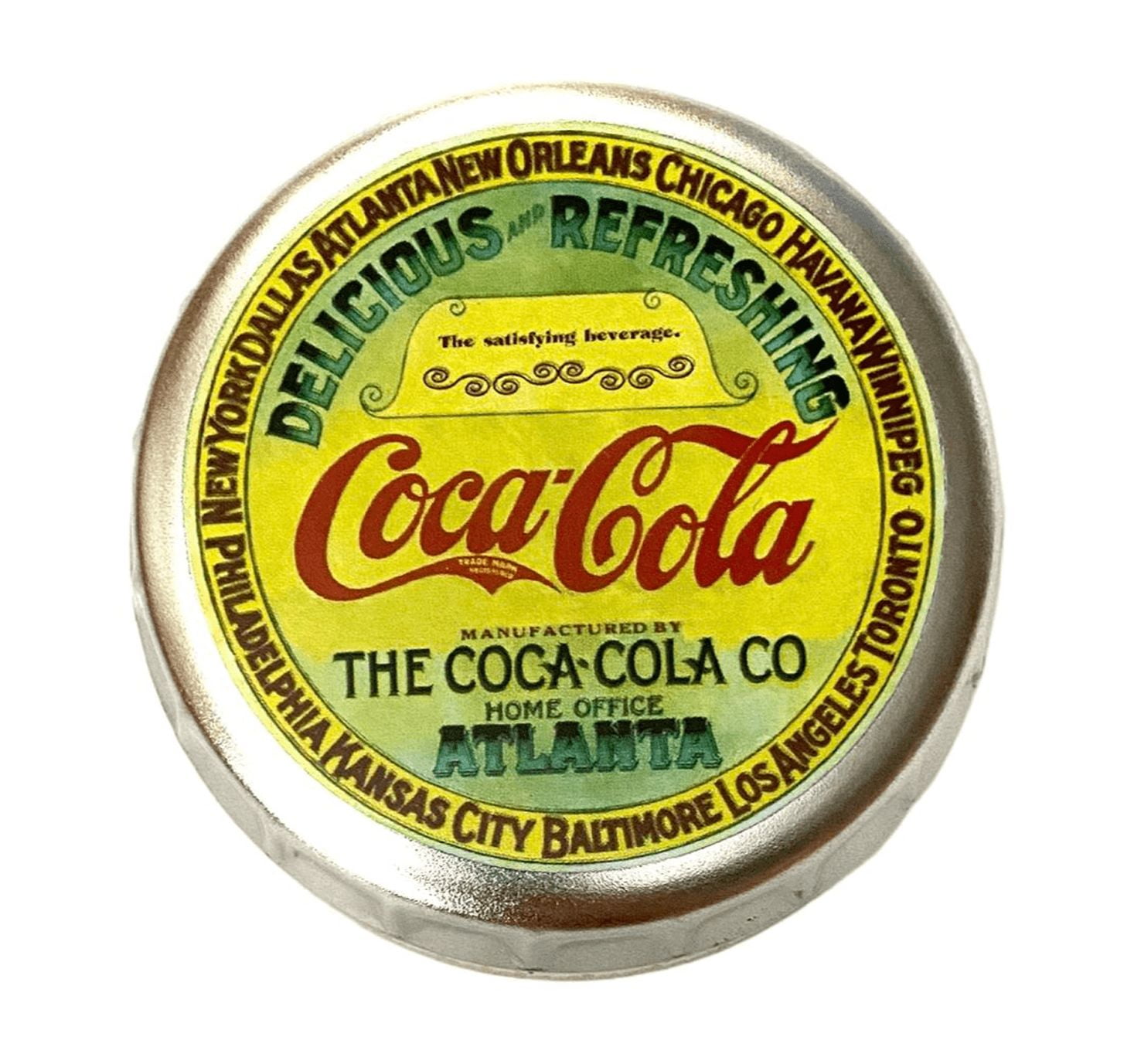Coca-Cola Coke Bottle Cap Tin (1996) Various Styles - 1 Tin