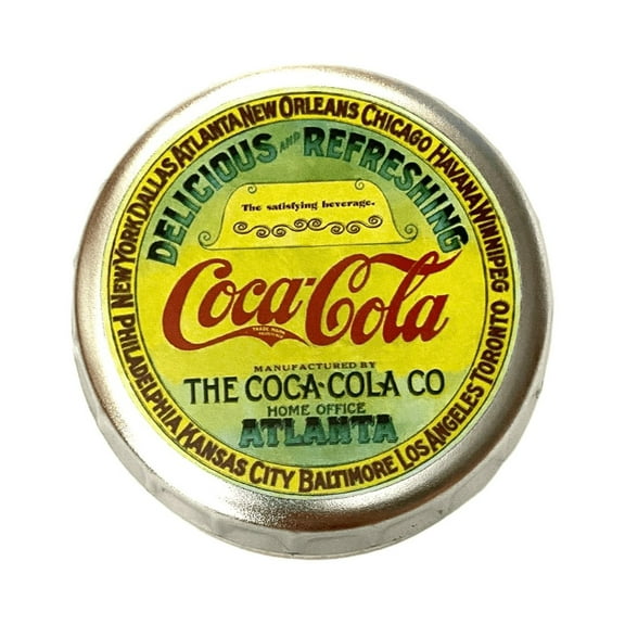 Coca-Cola Coke Bottle Cap Tin (1996) Various Styles - 1 Tin