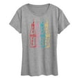 thumbnail image 1 of Coca-Cola - Coke Bottles - Ladies Short Sleeve Graphic T-Shirt, 1 of 5