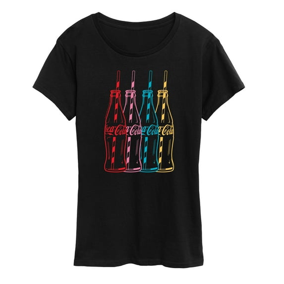 Coca-Cola - Coke Bottles - Ladies Short Sleeve Graphic T-Shirt