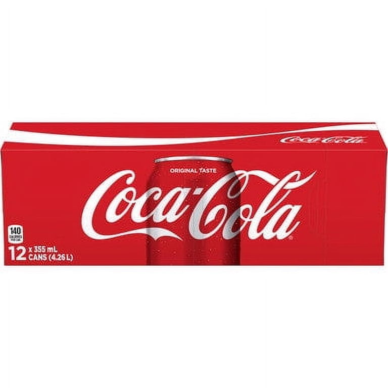 Coca-Cola Classic, Soft Drinks, 355mL, Pack of 12, Imported from