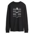 thumbnail image 1 of Coca-Cola - Coke Holiday Sweater - Men's Long Sleeve Graphic T-shirt, 1 of 4