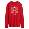 thumbnail image 1 of Coca-Cola - Coke Holiday Sweater - Men's Long Sleeve Graphic T-shirt, 1 of 3