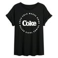 thumbnail image 1 of Coca-Cola - Coke Makes Things Taste Better - Juniors Ideal Flowy Muscle T-Shirt, 1 of 5