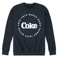 thumbnail image 1 of Coca-Cola - Coke Makes Things Taste Better - Men's Crew Neck Fleece Pullover, 1 of 5