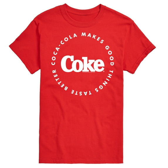 Coca-Cola - Coke Makes Things Taste Better - Men's Short Sleeve Graphic T-Shirt