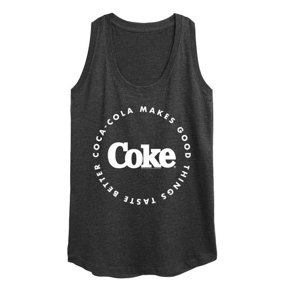Coca-Cola - Coke Makes Things Taste Better - Women's Racerback Tank Top