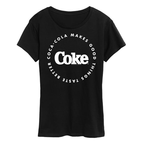 Coca-Cola - Coke Makes Things Taste Better - Women's Short Sleeve Graphic T-Shirt