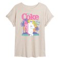 thumbnail image 1 of Coca-Cola - Coke Polar Bear Summer - Women's Oversized Graphic T-Shirt, 1 of 5
