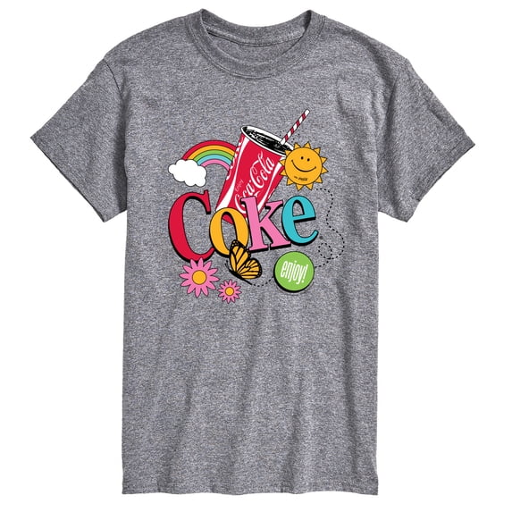 Coca-Cola - Colorful Coke Collage - Men's Short Sleeve T-Shirt