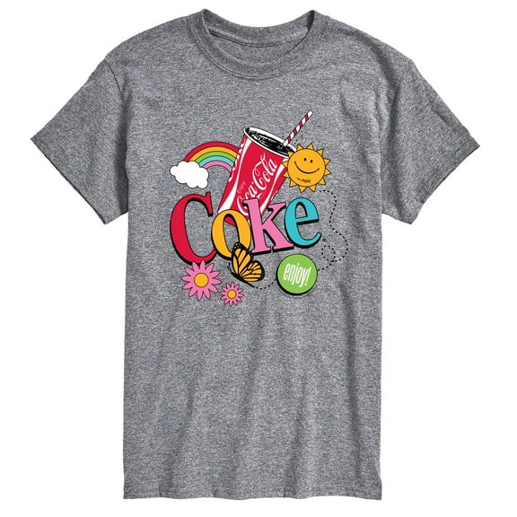 Coca-Cola - Colorful Coke Collage - Men's Short Sleeve T-Shirt