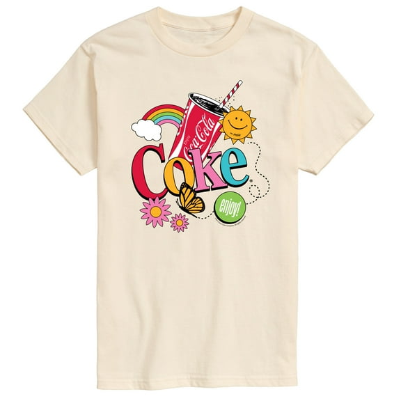 Coca-Cola - Colorful Coke Collage - Men's Short Sleeve T-Shirt