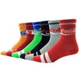 thumbnail image 1 of Coca-Cola Crew Socks, Can Gift Box, 6-Pack, Size 4-10, 1 of 6