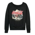 thumbnail image 1 of Coca-Cola - Deliver Holiday Cheer - Women's French Terry Long Sleeve Pullover, 1 of 4
