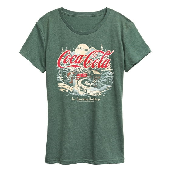 Coca-Cola - Deliver Holiday Cheer - Women's Short Sleeve Graphic T-Shirt