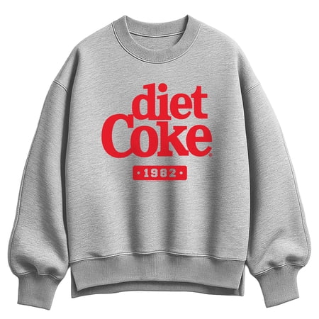 Coca-Cola - Diet Coke 1982 Oversized Fleece Crew Sweatshirt