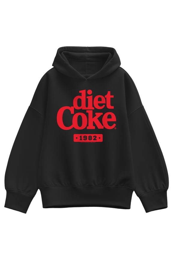 - Diet Coke 1982 Oversized Fleece Hoodie Sweatshirt
