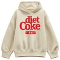 thumbnail image 1 of Coca-Cola - Diet Coke 1982 - Ladies Oversized Fleece Hoodie Sweatshirt, 1 of 3